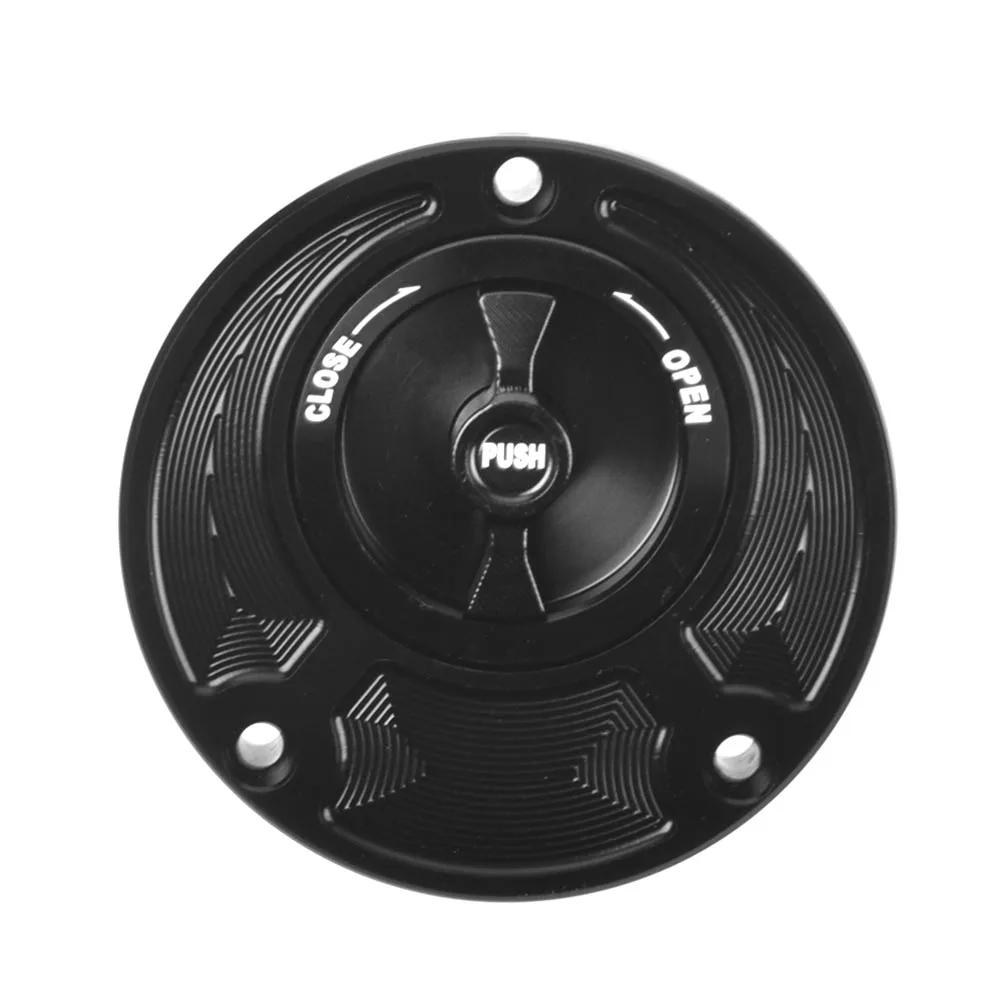 For Yamaha FZ6 FZ6R FZ1 R1 R6 R6S CNC Fuel Gas Tank Cap Cover Aluminum Keyless Motorcycle Accessories All years