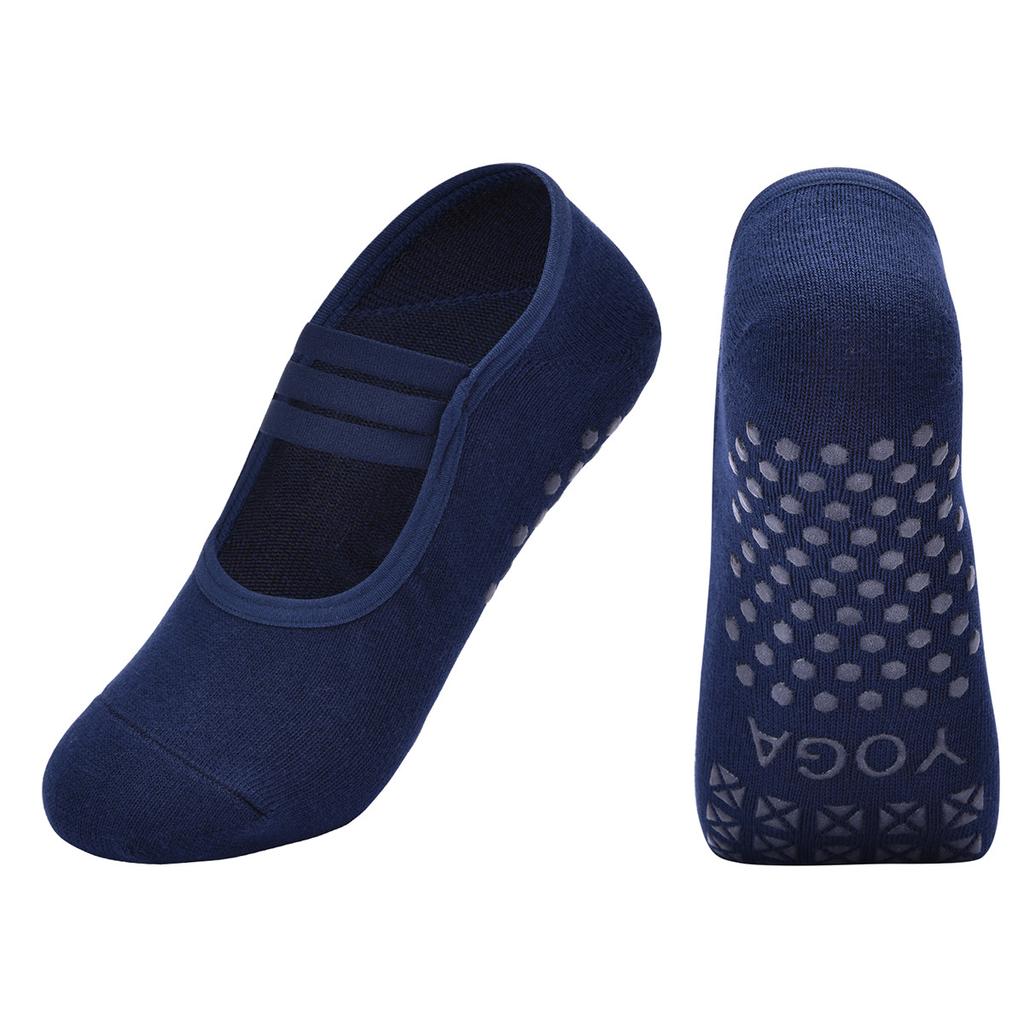 Силиконовые нескользящие носки для йоги женские носки для пилатеса для пола с открытой пяткой дышащие хлопковые носки для фитнеса в помещении танцев и спорта
