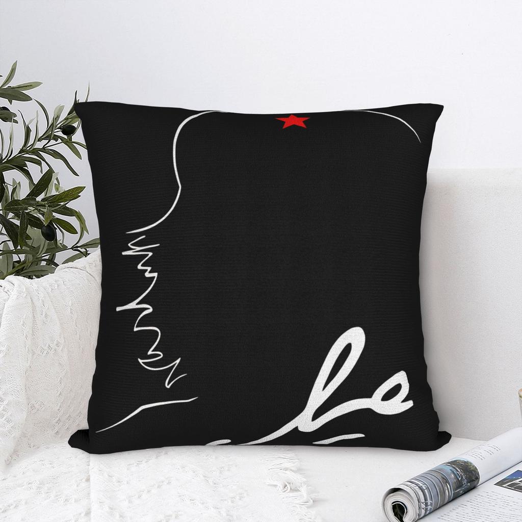 Pillow Case Che Guevara Argentine Marxist Revolutionary Print Pillow Cover For Sofa Home Decor Novelty Pillowcases