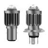 H4 Led H6 Ba20D светодиодные лампы для фар мотоцикла Csp белые желтые Hi Lo лампы
