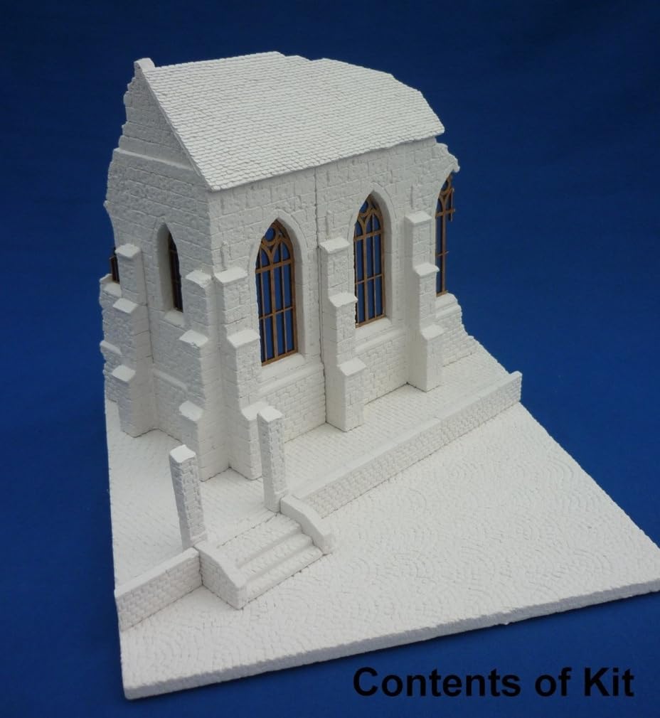 RT Diorama Diorama Base Destroyed Church Diorama Base RTD35201 1/35