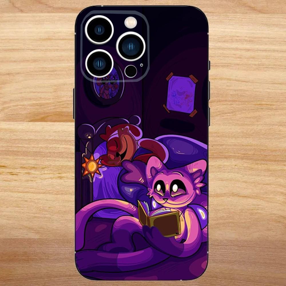 Catnap and Dogday Phone Case For iPhone 16,15,14,13,12,11,Mini,Pro,SE,MAX White Matte Shockproof Cover