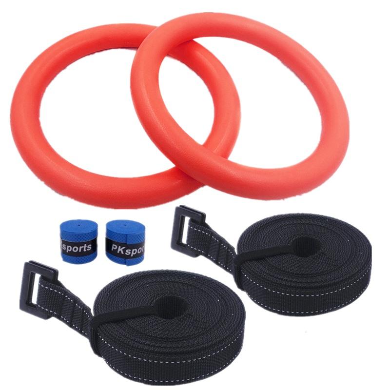 Профессиональное гимнастическое кольцо для тренажерного зала с регулируемым ремнем для тренировки в домашнем тренажерном зале Crossfit, силовая тренировка мышц