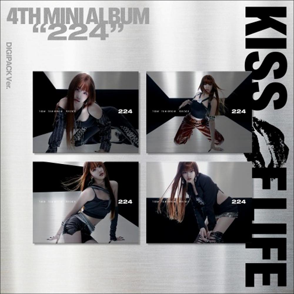 KISS OF LIFE [224] Digipack Ver.Ver. 4-й мини-альбом (ДЖУЛИ Вер., НЭТТИ Верс., БЕЛЬ Вер., ХАНЕЛЬ Вер.)
