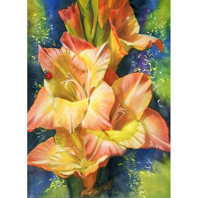 Новый 5D DIY алмазная живопись цветы Алмазная вышивка пейзажи вышивка крестиком полная круглая дрель домашний декор ручной художественный подарок