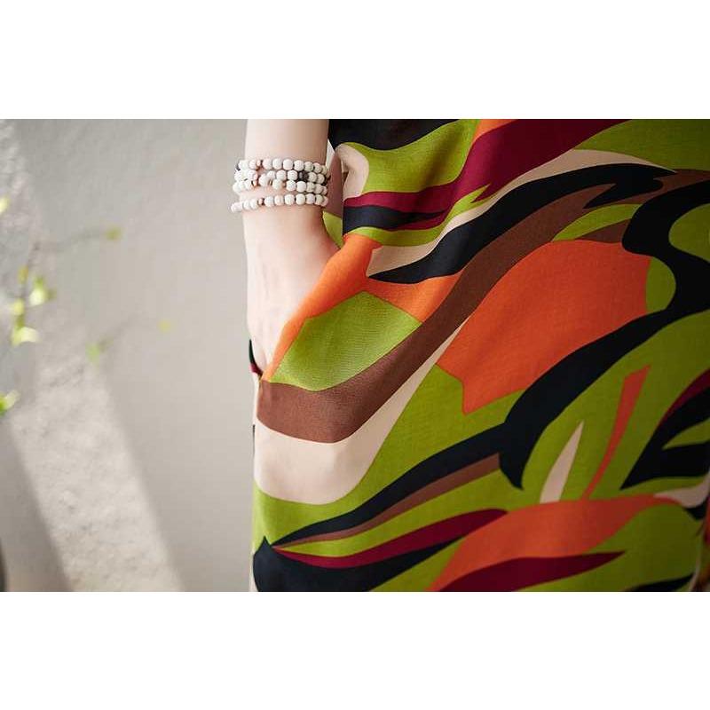 Женские облегающие длинные платья с V-образным вырезом и цветочным принтом в стиле литературного винтажного отпуска