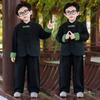 2025 Весна и Осень Мальчиковый Набор Танского Костюма Ханфу в Китайском Стиле