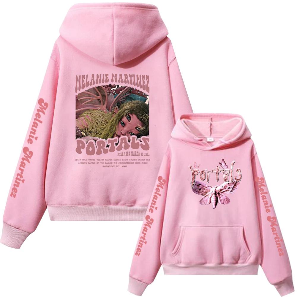 Melanie Martinez Portals Hoodies Print Men Woman Hip Hop Hoodie Hooded Sweatshirts Harajuku Pullovers Unisex Sports Suit Clothing