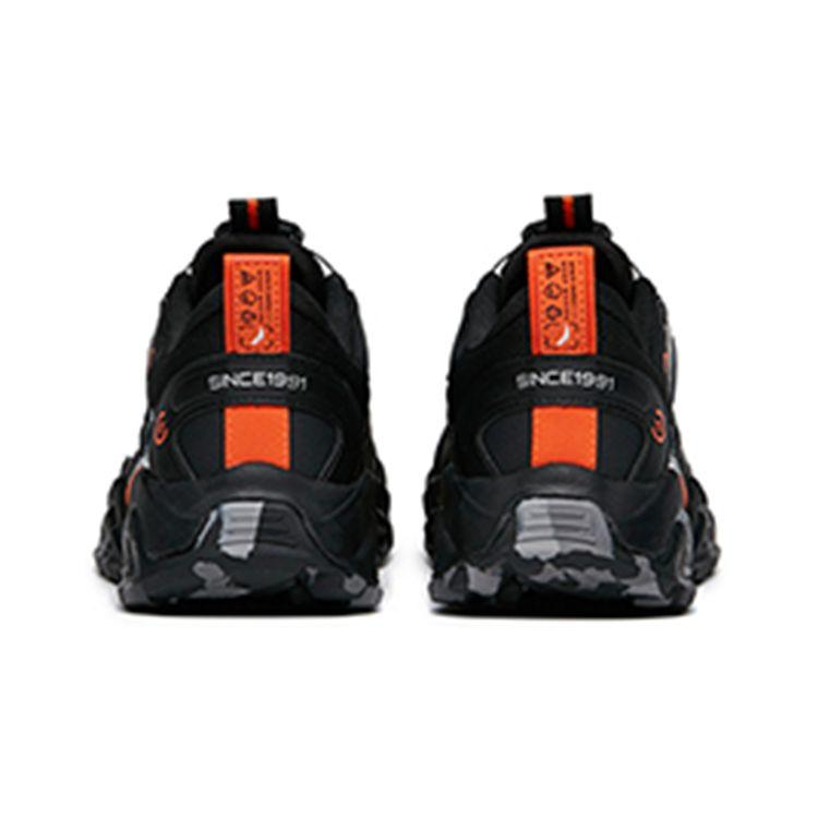 Anta Кроссовки детские Battle Armor Sports с низким верхом детские кроссовки черные оранжевые 312218805-3