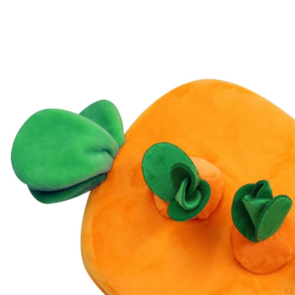 Carrot Toy, Toy Dogs Sniff Mat Farm Dog Toys Hide And Seek Carrot, for Memory Games Foraging
