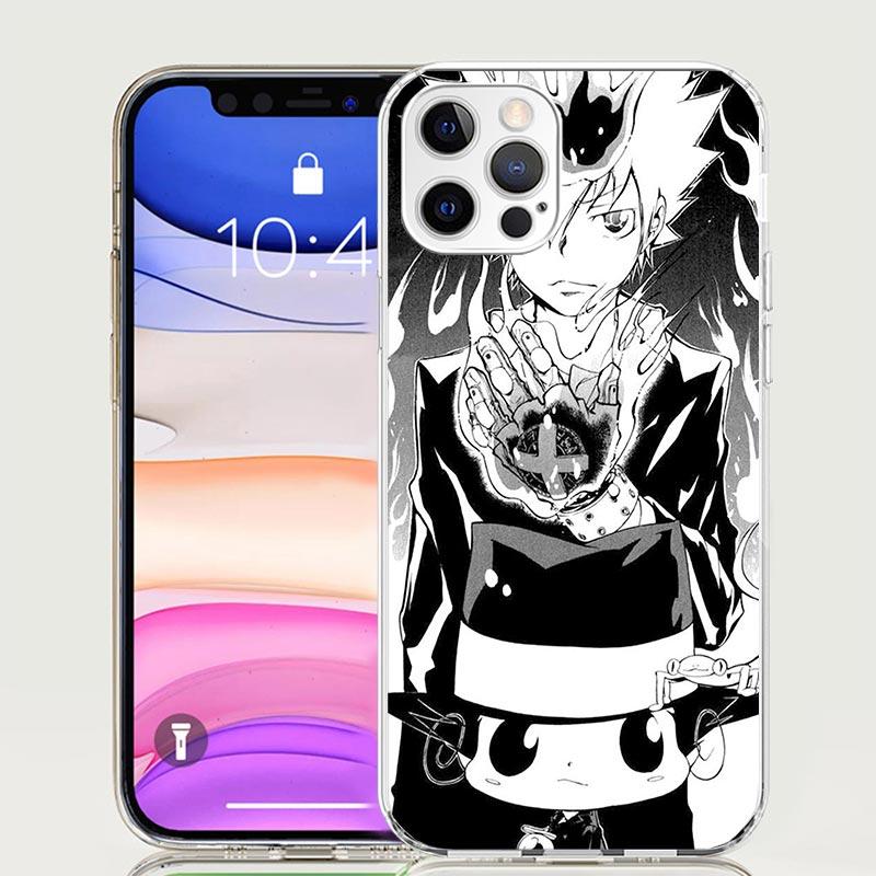 Чехол для телефона Katekyo Hitman Reborn Для Apple iPhone 17 Air 16 15 Plus 14 + 13 Mini 12 11 Pro Max 7 8 SE 16Max Мягкий чехол Coq