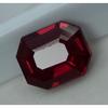 Authentic Red Ruby 8.63 Ct Natural Emerald Shape CERTIFIED Loose Gemstone S-0253