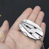 Мини-легкие многофункциональные плоскогубцы «Черепаший панцирь» Портативные плоскогубцы «Жук» Складной карманный инструмент для пеших прогулок на природе и использования в качестве брелока
