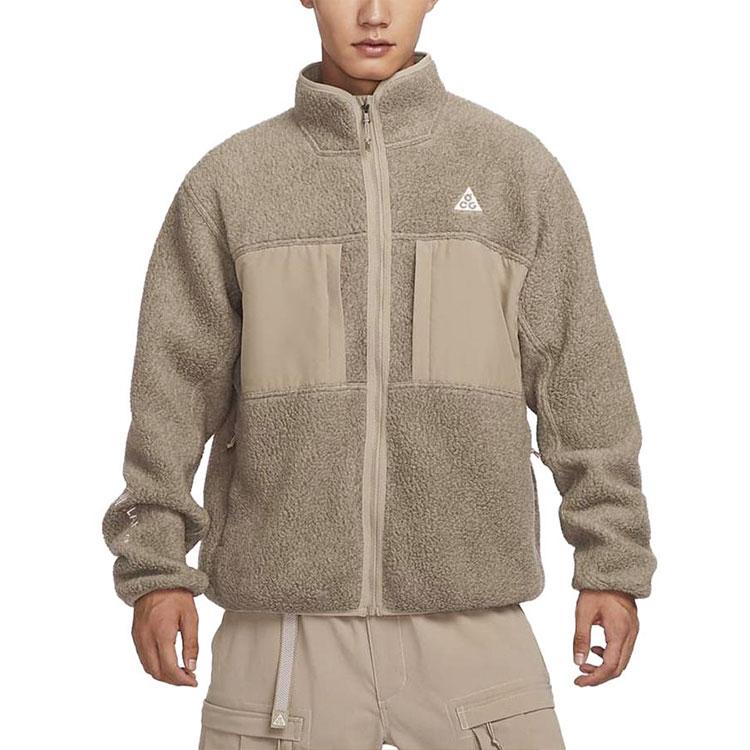 Nike Флисовая куртка ACG Arctic Wolf с вставками из шерпы и ткаными акцентами Мужская куртка однотонная FN0373-247
