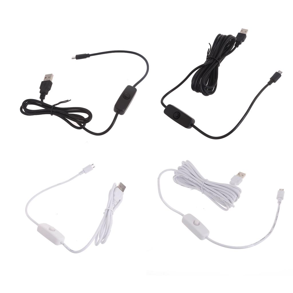 USB-кабель для зарядки с переключателем USB2.0 в USB-конвертер для RaspberryPi USB-USB-кабель