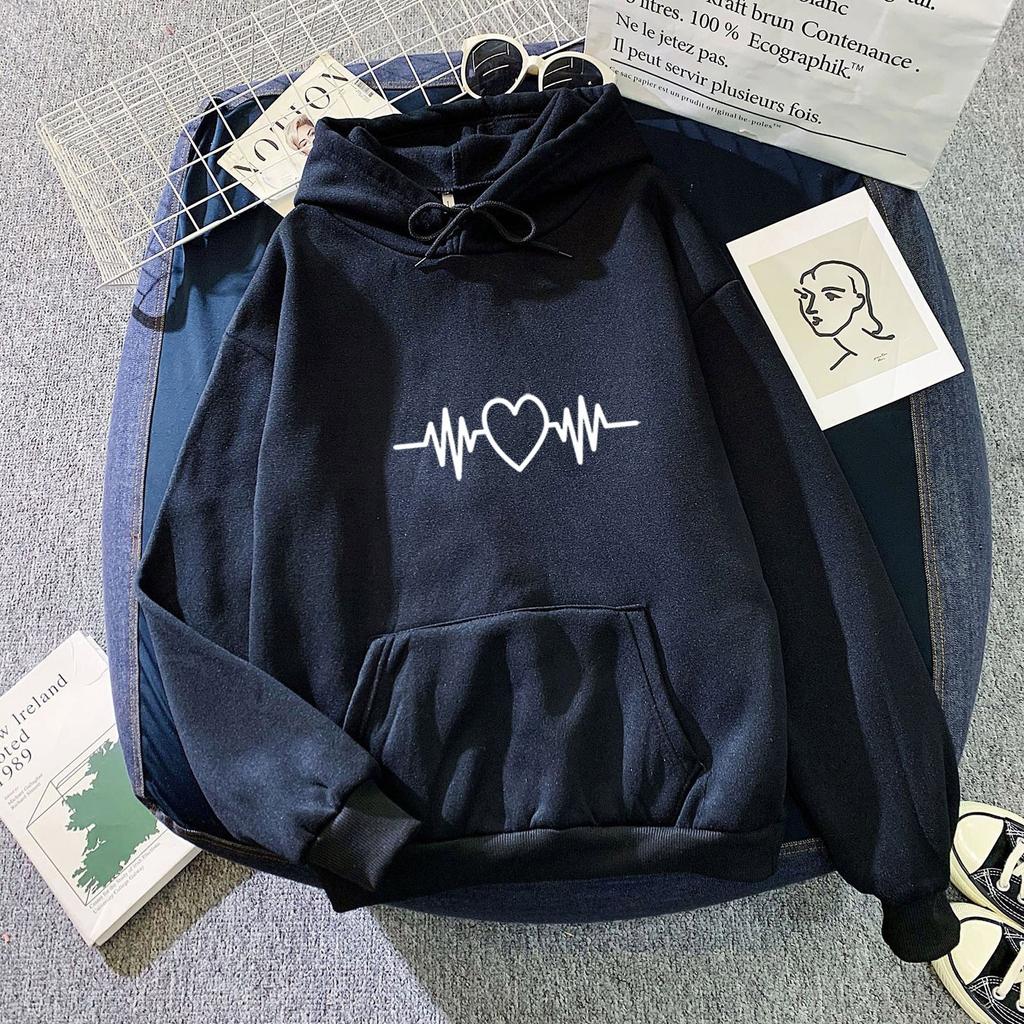 Женская модная повседневная толстовка с капюшоном и принтом, свободные спортивные топы, пуловер