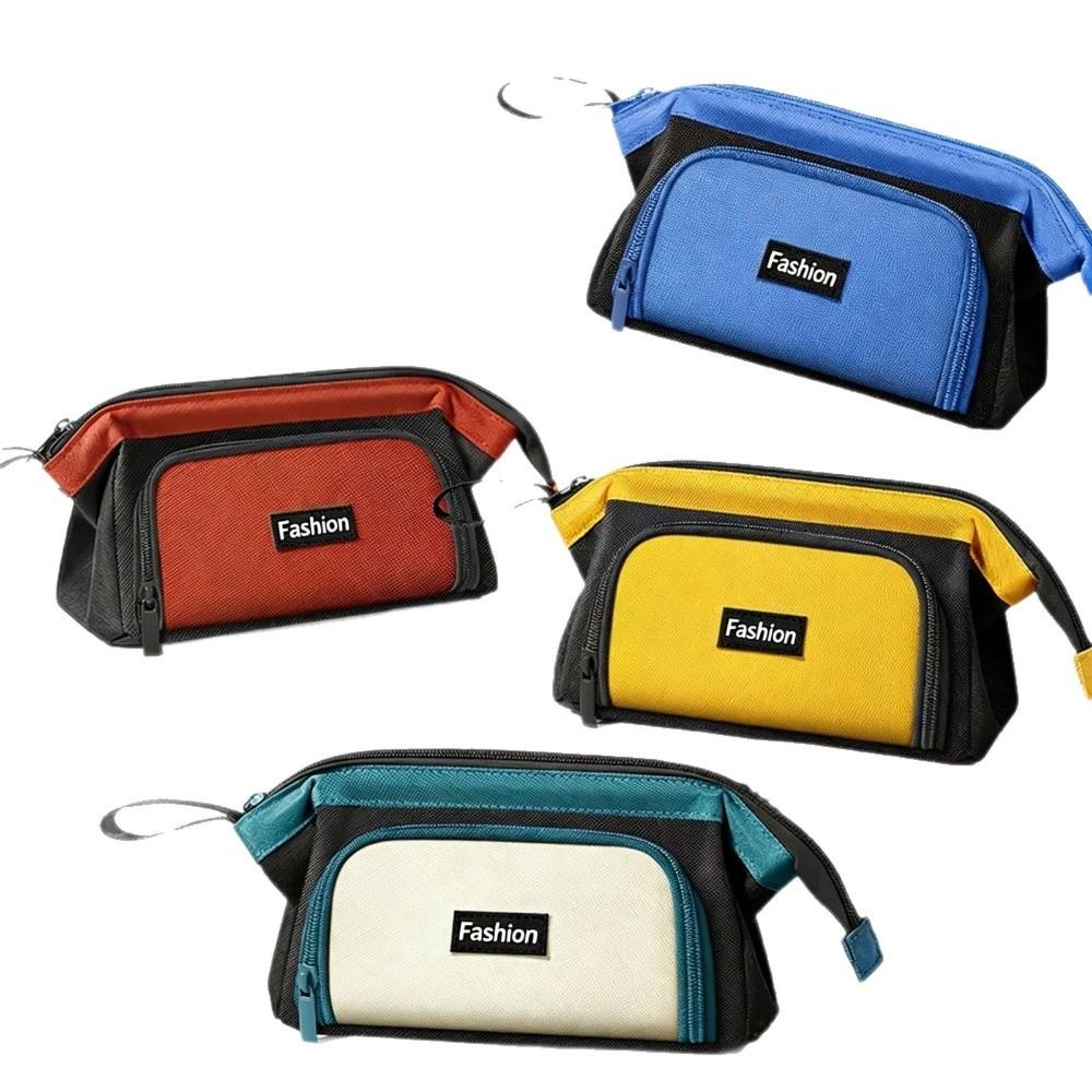 Oxford Cloth Pencil Case Waterproof Stationery Pouch New Pencil Bag Student Use