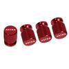 BBEY1 4pcs Car CNC Aluminum Tire Valve Air Port Stem Cover Caps For Opel Astra Accessories