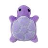 Прекрасная мультяшная плюшевая игрушка-черепашка для детей, брелок, мультяшный пушистый мягкий брелок-шарм, плюшевая игрушка-черепашка