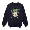 Womens/Ladies Minnie Mouse Happy Christmas Sweatshirt