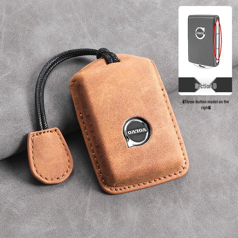 Чехол для ключа Volvo для моделей XC60, XC40, XC90, S60, S90, V60 и V90