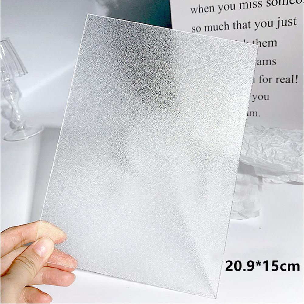 Rectangle Aurora Nail Showing Stand Transparent Display Board Background card Nail Practice Tools