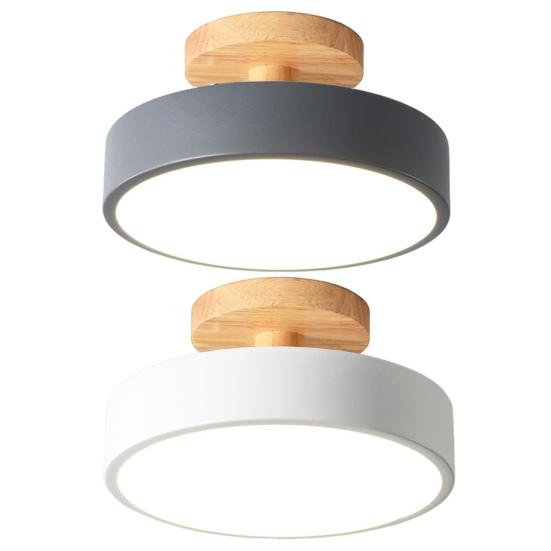 Потолочный светильник заподлицо с деревянным зерном, современный минималистский элегантный супер яркий светильник для гостиной, спальни, круглый светильник, украшение для дома