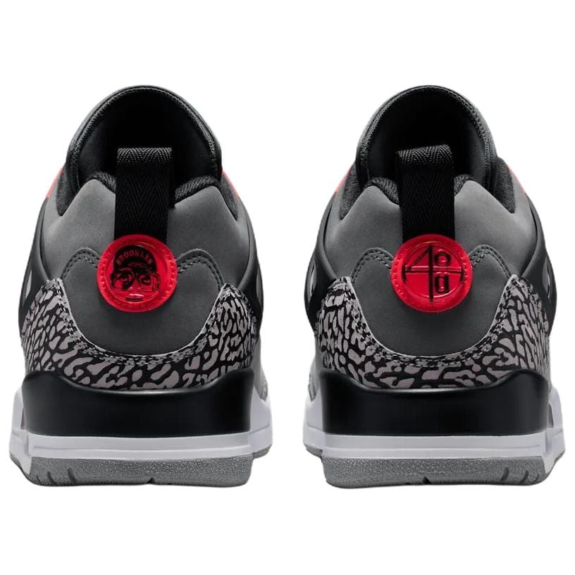 Jordan Spizike Дышащие Низкие Винтажные Баскетбольные Кроссовки Унисекс Серые FQ1759-011
