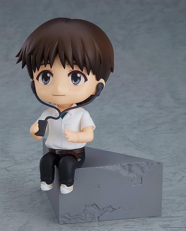 Nendoroid Evangelion Новая Театральная Версия Синдзи Икари Пластиковая Раскрашенная Подвижная Фигурка Перепродажа Немасштабная