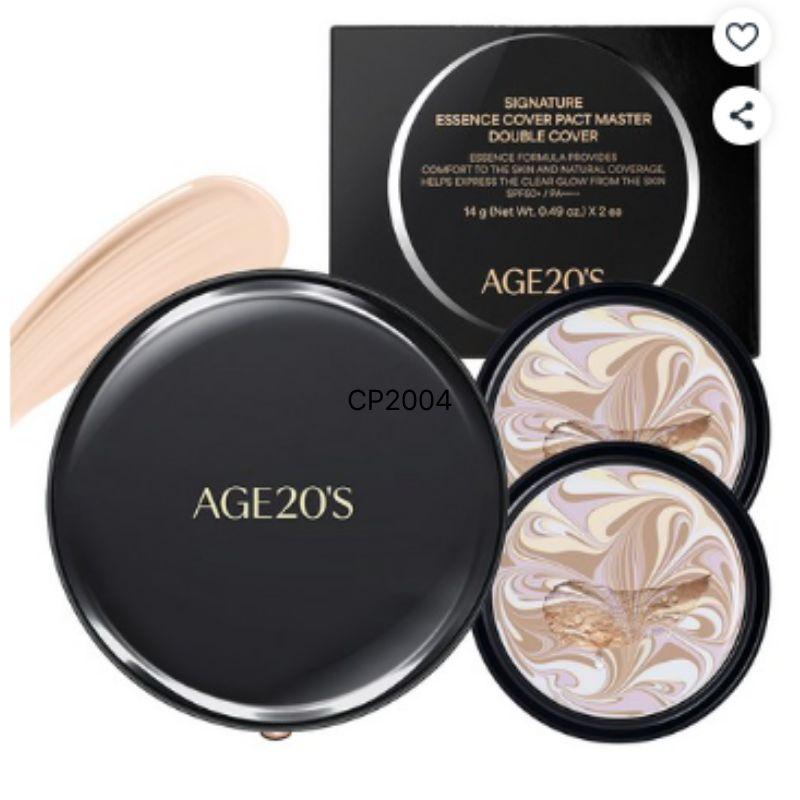 AGE 20’s Signature Essence Cover Pact Master Двойной футляр с запаской 14 г + Запаска 14 г x2