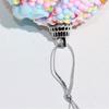 12Pcs Macaron Color Hanging Balls for Christmas Tree Foam Christmas Spheres Pendant  for Home