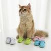 Breathable Cat Hole Slippers Thickened Pet Sandals Creative Dog Paw Protectors  Photo Props