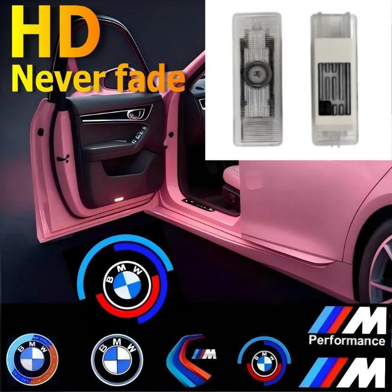 2 шт. HD Автомобильные светодиодные проекторы на двери для BMW M Series 5 F10 F11 F18 E60 E61 G30 G31 520i 525i 535i 2004-2023 2018 2019 Аксессуары
