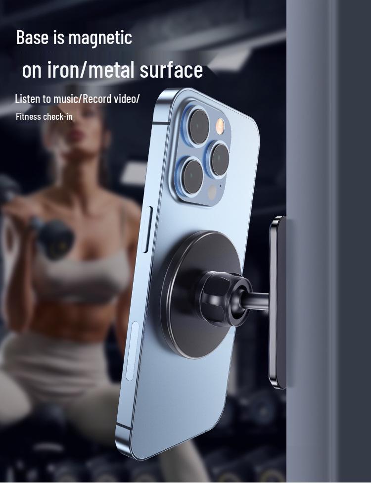 Магнитный спортивный держатель для телефона Ice Armor CZ03 для спортзала, гольф-кара и активного отдыха