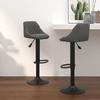 VidaXL Set of 2 Bar Stools, Pub Chair, Bistro Seat, Furniture for Dining Room Kitchen Living Room Home Interior, 335350