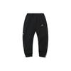 Li Ning Sports Fashion Series Tapered Casual Nine-Point Sweatpants Men Bottoms Black AKLR175-1