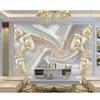 Wallpaper Modern 3d Calla Lily Jewelry Wall Mural Living Room Bedroom Mural Photo 3d Wallpaper Home Decor