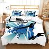 Sports Basketball 3d Printing Quilt Cover 100% Polyester Bedding Set Duvet Cover Pillowcase Three-Piece Set