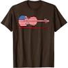Violin-themed American Independence Day T-shirt For Men 250th Anniversary Street Casual Short Sleeve T Shirts Patriotic Top 2026