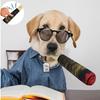 Lifelike Green Cigar Dog Toy Crafted From Premium Plush For Happy Pets