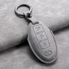 Leather Car Key Cover Case for Infiniti Q50L QX50 QX60 QX55 Q70 Q70L Q30 QX30 QX70 ESQ XQ80 XQ60 Q60S Car Key Rope Keyring