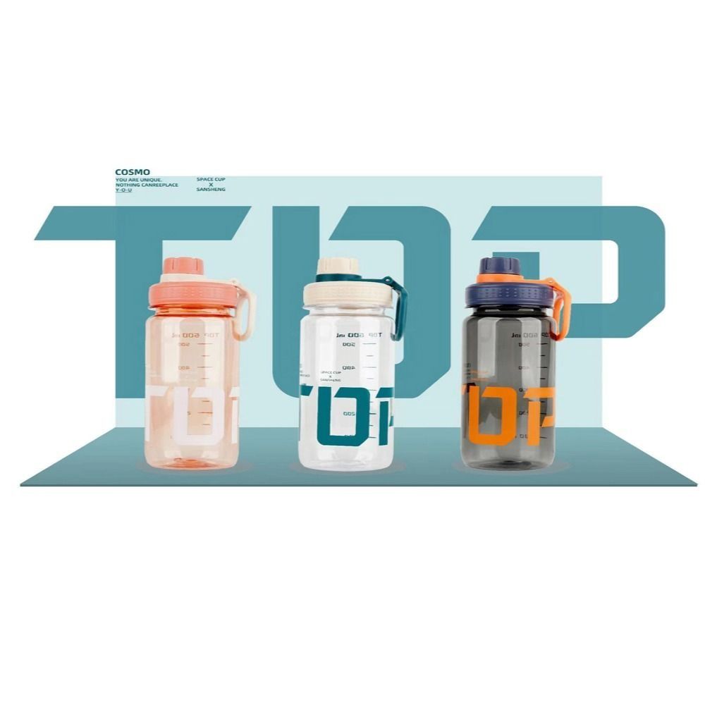 Высокий внешний вид большой емкости портативная питьевая бутылка спортивная чашка для воды бутылка для воды чайник