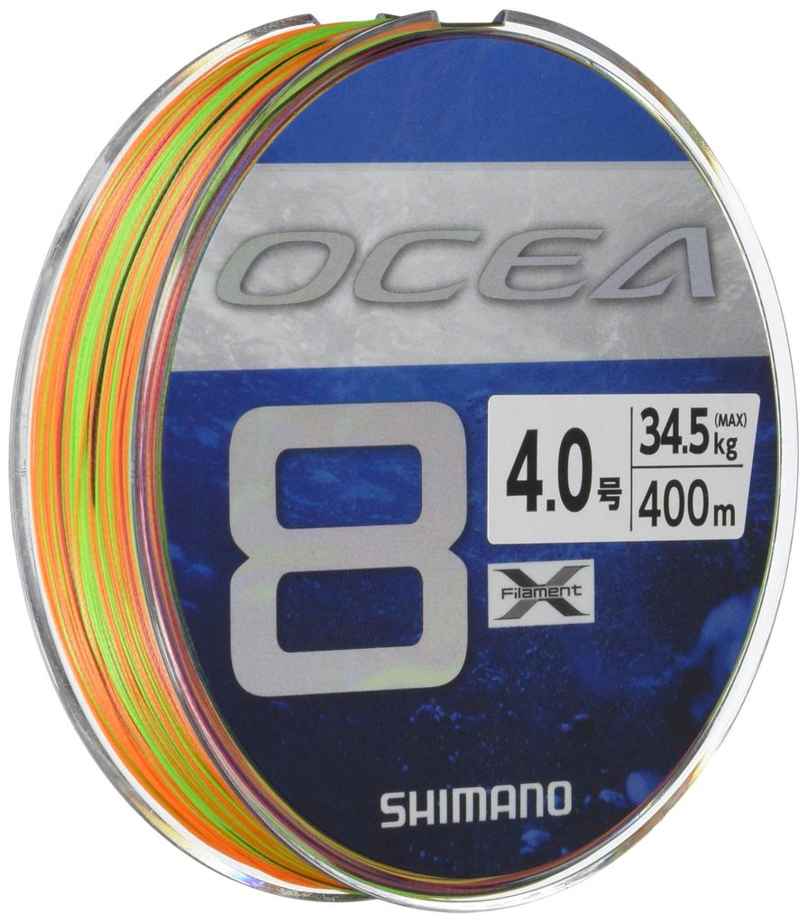 Shimano Ocea 8 Fishing 5 Line, 400m, 4.0, Colors, LD-A81S