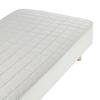 MUJI Non-Slip Washed Cotton Mattress Pad, SD Gray, 84732621