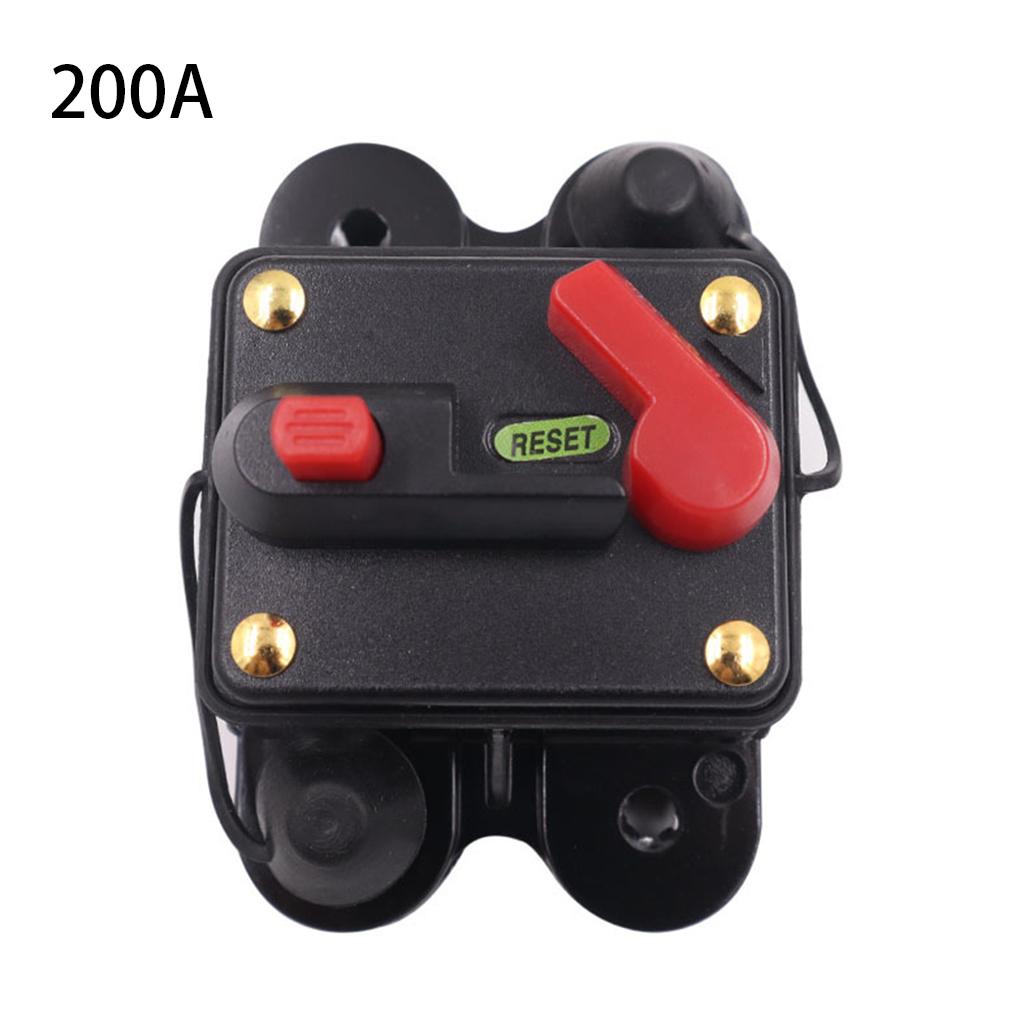 Дополнительный автомобильный аудиовход, встроенный автоматический выключатель, предохранитель 12 В, защита 30 А, 50 А, 60 А, 80 А, 100 А, 125 А, 150 А, 200 А, 250 А, 300 А для автомобиля, лодки