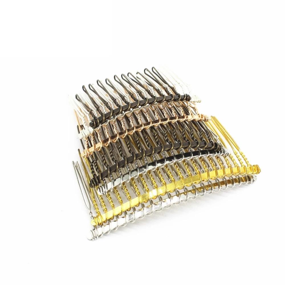 5 ШТ. 12/15/20/25/30 Зубьев Расчески для волос Заготовки Металлические основы для расчесок для аксессуаров для волос Изготовление украшений Орнамент