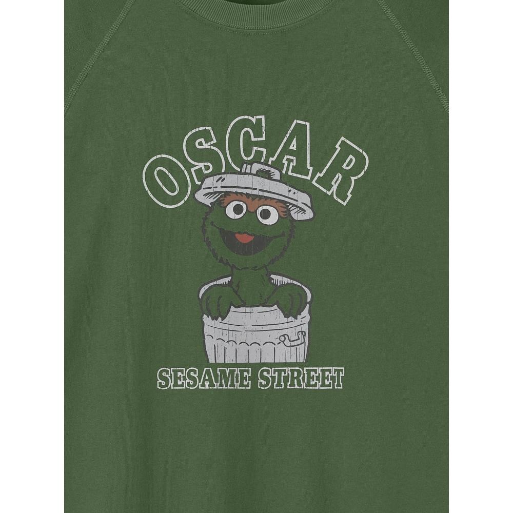 GU by Uniqlo Футболка с 5 рукавами Улица Сезам