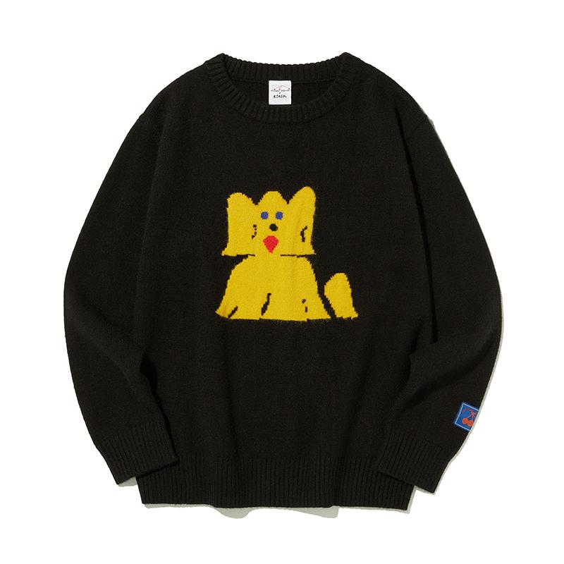 KIRSH X Misaki Kawaii Family Basic Knit [Black]