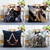 A-AssassinS C-Creed Game Pillow Case Plush Fabric Soft  Pillowcase Double Sided Print Cushion Cover Household Gifts
