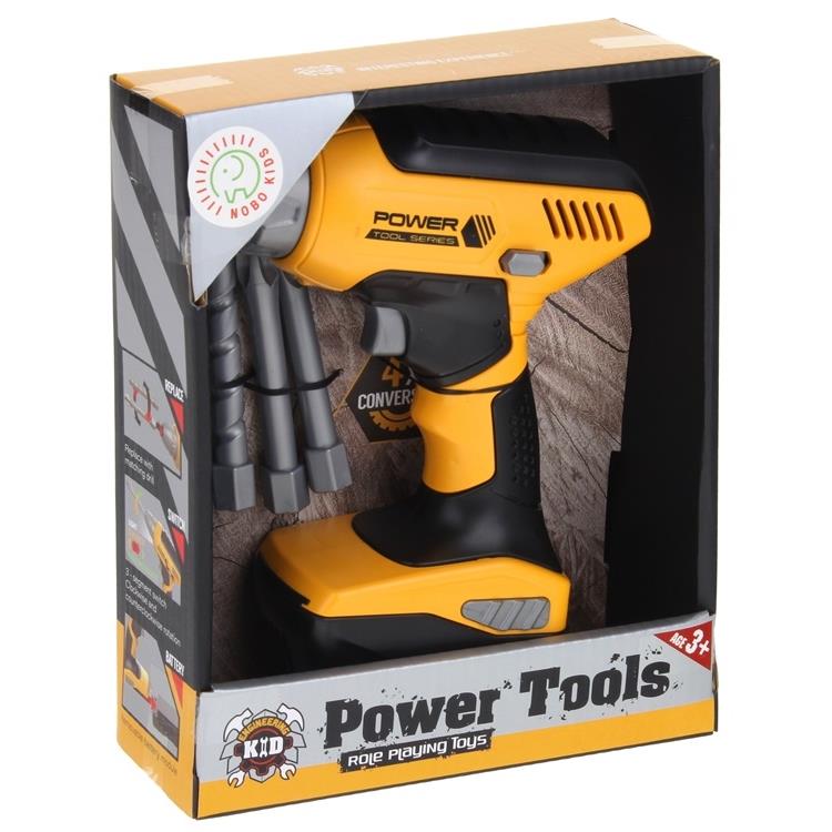 DIY Kit Battery Powered Drill Screwdriver For Kids Tools